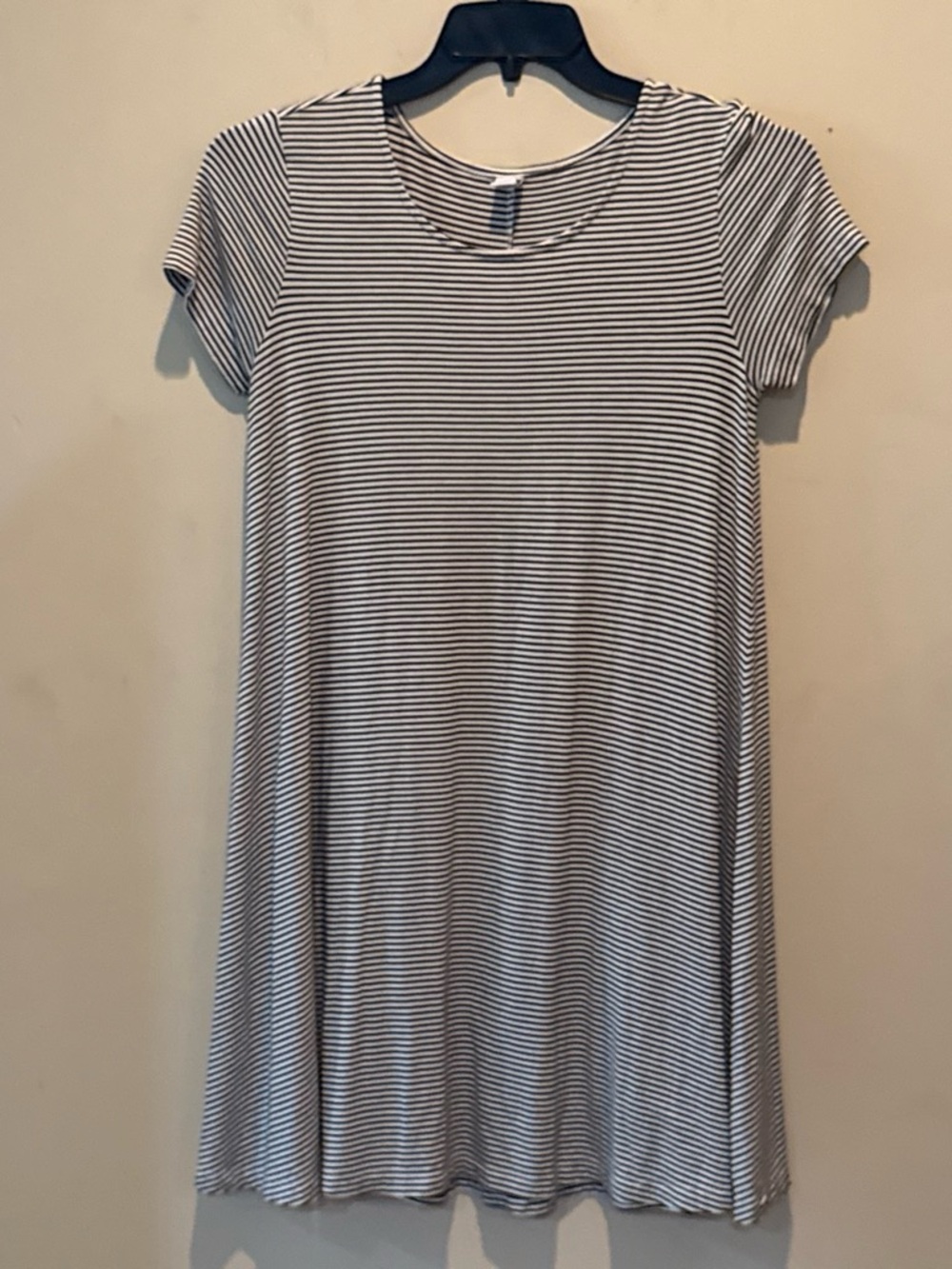 Subcategory selection for striped knit top